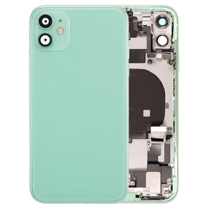 Boîtier complet <span class=keywords><strong>arrière</strong></span> pour <span class=keywords><strong>iPhone</strong></span> <span class=keywords><strong>11</strong></span> Batterie Couvercle de porte <span class=keywords><strong>arrière</strong></span> Châssis central avec câble flexible - Product Image 1