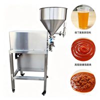 Nouvelle machine de remplissage automatique 220V spéciale pour matériaux alimentaires visqueux (pâte de mochi, soupe épaisse, beurre de cacahuète) à pompe rotative