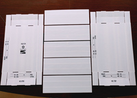 Boîte de carottage en plastique recyclable HQ NQ, durable, étanche, solution efficace pour l'échantillonnage géologique et minier