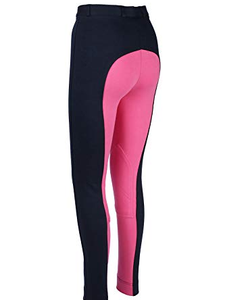 Pantalones de equitación unisex de invierno con estampado ecuestre, asiento completo, bolsillos, silicona, elásticos en cuatro direcciones, de secado rápido. - Product Image 2