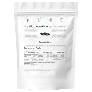Private Label High Quality Vegan <strong>Protein</strong> Organic Chlorella Spirulina Powder <strong>Tablet</strong> <strong>for</strong> Digestive Health - Product Image 4