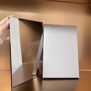 Kamiura <b>Honeycomb</b> Panel Mirror Brushed Stainless Steel <b>Decorative</b> Wall Panel Customizable Size Surface Treatment - Product Image 2