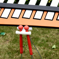 Outdoor Percussion Piano Children Ethereal-sounding Instrument Early Music Education Kindergartens Playground Equipment Toys