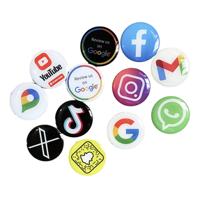 30mm Epoxy Étanche NFC Coin Tag PVC 13.56MHz Compatible Social Media <span class=keywords><strong>Google</strong></span> Services-pour Youtube <span class=keywords><strong>Google</strong></span> Map <span class=keywords><strong>Google</strong></span> Review - Product Image 2