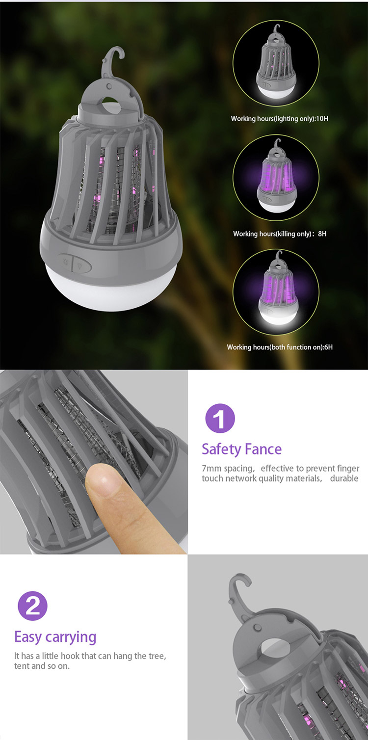 Mosquito killer lamp insect led mosquito killer bulb light