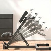 Chaise romaine réglable pour hyperextension, banc de musculation pour la taille, le dos et les fessiers, équipement de fitness à domicile