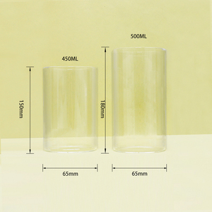 Recipiente Hermético para Decoración Navideña y de Pascua, Portavelas, Frasco de Vidrio Transparente para <span class=keywords><strong>Velas</strong></span>, Frasco para Aceites Aromáticos con Tapas de Corcho - Product Image 2