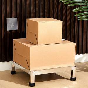 3 علب رف للأوزان المعدنية من الفولاذ المقاوم للصدأ رف للأوزان ، + رطل للتخزين بسعة تخزين تجارية لخدمات الطعام - Product Image 2