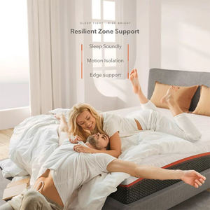 Массажный матрас высокой плотности в коробке двойной свернутый размер Queen Size Visco пены памяти мягкая кровать односпальный двойной матрас - Product Image 3