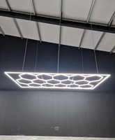HanYin La lumière LED hexagonale de beauté de voiture la plus populaire pour le magasin de beauté de voiture