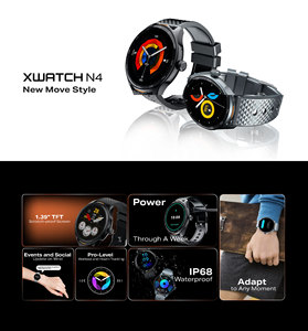Infinix XWatch N4 Tập Thể Dục Tracker IP68 Heart Rate Ngủ Tracker Tft Trả Lời Cuộc Gọi Quay Số Cuộc Gọi Silicone Từ Đồng Hồ Báo Thức - Product Image 2
