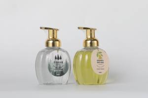 Savon pour les mains moussant à la <span class=keywords><strong>cèdre</strong></span> et à la bergamote et au musc blanc, prix d'usine en gros, pour le lavage des mains, hydratant et nettoyant - Product Image 5