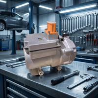 Compresseur de climatisation électrique 12V d'occasion pour véhicule, ensemble de remplacement, garantie 1 an, compatible NETA U Nissan/Mercedes-Benz/Suzuki