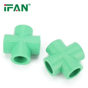 IFAN Customized Water Supply PPR Accessories Plumbing Equal PPR Valves PN25 PPR Pipe Fittings