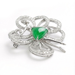 [Expo de Joyería Internacional de Hong Kong] Broche de Hada Floral Hecho a Mano con Pétalos Caprichosos para Adorno de Atuendos Delicados - Product Image 2