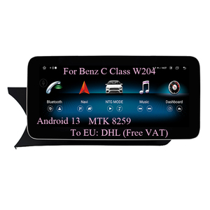 MTK 8581 10,25 "12,5" Android 13 navegación GPS Carplay reproductor Multimedia para Mercedes Benz C / V clase W204 W205 GLC X253 <span class=keywords><strong>W446</strong></span> - Product Image 1