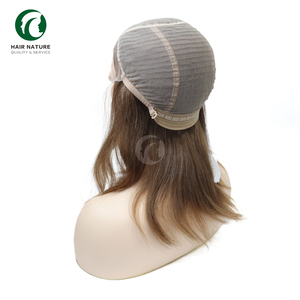 วิกผมแท้แบบยุโรป <span class=keywords><strong>EW40</strong></span> ขนาด 6 นิ้ว 8 นิ้ว 10 นิ้ว วิกผมลูกไม้แบบฉีดติด วิกผมผู้หญิงคุณภาพดีที่สุด ผมตรง วิกผมลูกไม้ด้านหน้าแบบฝรั่งเศส - Product Image 3