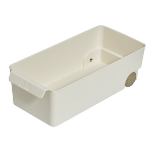 Roller Storage Box Milk Coffee 2L Drawer <b>Baskets</b> Kitchen Countertop Organizing Desktop Storage Box - Product Image 2
