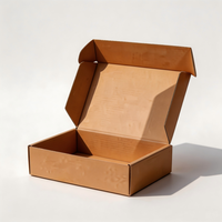 Cajas de Envío Corrugadas Ecológicas Personalizadas con Laminado Mate y Recubrimiento UV, Reutilizables y Hechas con Materiales Reciclados para Empaquetado de Comercio Electrónico