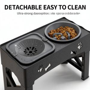 Ciotola per Acqua Extra Spessa e Resistente con Diametro Ampio, Ciotola Anti-Schizzi per Cani <span class=keywords><strong>di</strong></span> Taglia Grande - Product Image 3