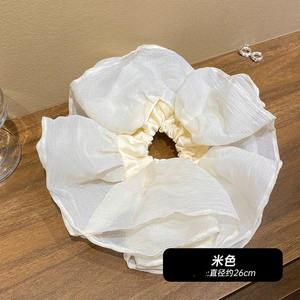 Élastiques à cheveux en maille surdimensionnés élégants, grands bandeaux pour femmes - Product Image 3