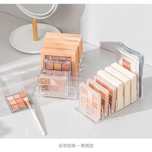 Transparent Plastic Makeup Organizer Drawer Divider For Eyeshadow Palette <b>Powder</b> <b>Compact</b> Cosmetic Storage Rack - Product Image 5