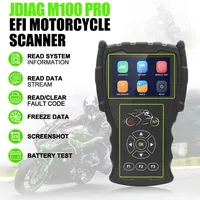 Envío Gratis: Herramienta de Diagnóstico para Motocicletas JDiag M100 Pro Versión Completa, Envío Rápido, Analizador de Motor, Probador de Batería, Escáner de Códigos