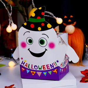 Arm Halloween biscotti fai da te scatola di caramelle zucca fantasma vampiro tratta scatola di carta confezione di sacchetti di caramelle - Product Image 5