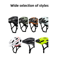 Casque de vélo de montagne Worldcycle ZL-B025, coque en PC, mousse EPS, visière souple, léger, réglable, lavable, portable, intérieur