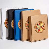 Boîte à pizza personnalisée et conception d'emballage sur mesure avec boîte en papier kraft