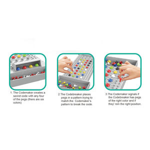 Bộ trò chơi giải đố phong cách chủ Mưu đồ chơi lý luận logic gốc trò chơi bảng bẻ khóa mật khẩu hai người chơi - Product Image 6