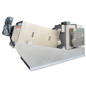 bibo Stacked Screw Press Machine <b>Sludge</b> Dewatering System SUS304 for Food Wastewater Treatment - Product Image 1