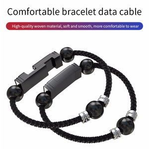 <span class=keywords><strong>Cable</strong></span> Usb para cargador de pulsera LAIMODA de cuero tipo C Multi teléfono móvil rápido tipo c para Cables de datos de iphone - Product Image 4