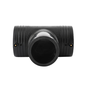 PE Equal Diameter Tee with Capacitive Easy Installation for Industrial <b>Liquid</b>/Gas Pipe Branches - Product Image 2