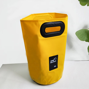 <b>Folding</b> <b>Bucket</b> 20L Portable Outdoor Storage Water Resistant Car Wash Fishing Use - Product Image 5