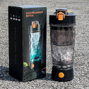Fonwhy personalizado USB recargable Fitness deportes eléctrico para botella de coctelera polvo de proteína automático para mezcla de suero de leche plástico - Product Image 5