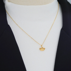 Ginkgo Leaf Style Necklace Women's Advanced Clavicle <b>Chain</b> All-match Accessories Necklace - Product Image 5