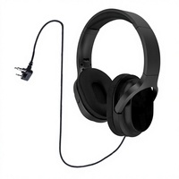Headset Penerbangan Peredam Kebisingan dengan Isolasi Kebisingan Tiga dan Dua Lapis, Headset Komputer, Headset Gaming Over-ear