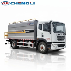 Camion épandeur de boue Dongfeng D9 haute stabilité et robuste, épandeur de béton avec pulvérisateur de ciment de 4,5 t - Product Image 1