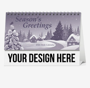 Calendriers de bureau miniatures promotionnels personnalisés avec logo, 2026, 6 pouces sur 4,5 pouces, autoportants, imprimés, cadeaux en gros - Product Image 5