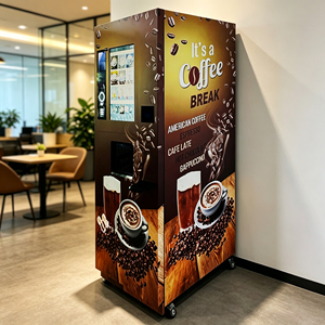 Máquina Expendedora de Café Comercial con Kiosco de Pedidos y Pagos de Autoservicio - Product Image 1