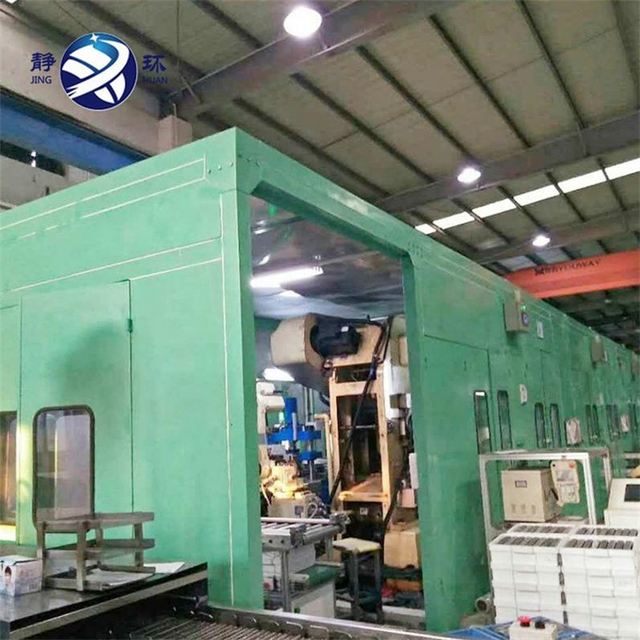 Jinghuan Conjoined Sound-proof Cover Custom Dimensions Noise Reduction Steel Plate Shock Absorber for Crushers Air Conditioning