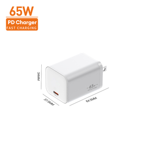65W GaN PD USB tipo C caricatore per telefono veloce caricabatteria portatile portatile cellulare adattatore per caricabatterie da parete per iPhone Samsung - Product Image 5