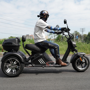 Elettrico 3 ruote Scooter triciclo Chopper tre ruote elettrico motorizzato città <span class=keywords><strong>a</strong></span> lungo raggio - Product Image 6