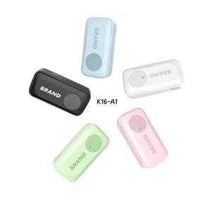 ไมโครโฟนไร้สาย K16 2.4G แบบหนีบปกเสื้อ พร้อมไฟ LED ตัดเสียงรบกวน ใช้งานได้กับคอมพิวเตอร์ตั้งโต๊ะ เหมาะสำหรับการถ่ายวิดีโอนอกสถานที่ ใช้คลิปหนีบปกเสื้อ - Product Image 1