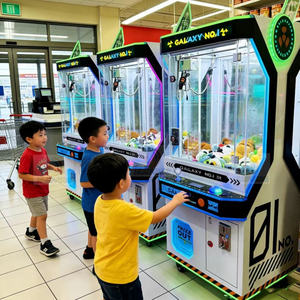 لعبة رافعة فولاذية لالتقاط الدمى المحشوة مع قارئ عملات لمراكز الألعاب تعمل بالعملات المعدنية - Product Image 2