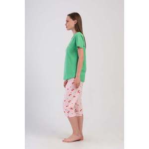 Combinaison de nuit ovale à manches courtes et col rond pour femme, taille XXL - Product Image 2