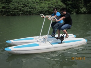 Fijne Prijs Waterfietsen Zee Fiets Pedaal Boot Kleur Water Fiets Te Koop Waterboot - Product Image 2