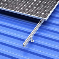 Rails de montage de panneaux solaires 2400 mm pour panneau solaire monocristallin bifacial 550 W