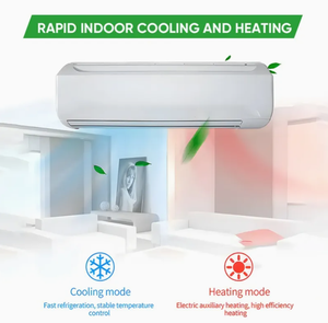 Mini Split de Aire Acondicionado de 48V AC con Energía Solar, 1.5HP, Ahorro de Energía, Frío/Calor, 12000-24000 BTU para el Hogar, 48V-9K 12K 18K 24K - Product Image 6